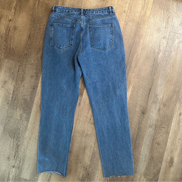 NWT Kittenish Straight Leg Vintage Distressed Denim - Picture 3 of 7